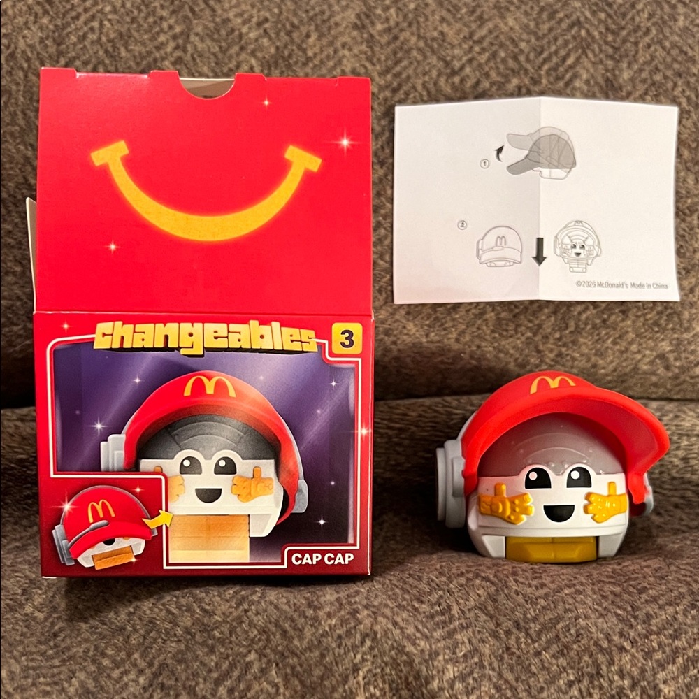 McDonald’s Changeables #3, CAP CAP